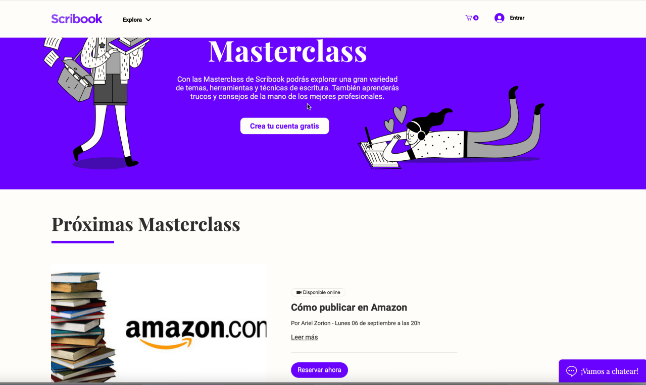 Únete a mi Master Class  Cómo Publicar en&nbsp;Amazon